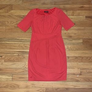 Ellen Tracey Pink Pencil Dress